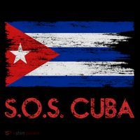 SOS Cuba Distressed Flag Coffee Mug thumb 5