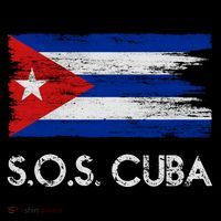 SOS Cuba Distressed Flag Toddler T-Shirt thumb 4