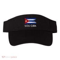 SOS Cuba Distressed Flag Visor thumb 0