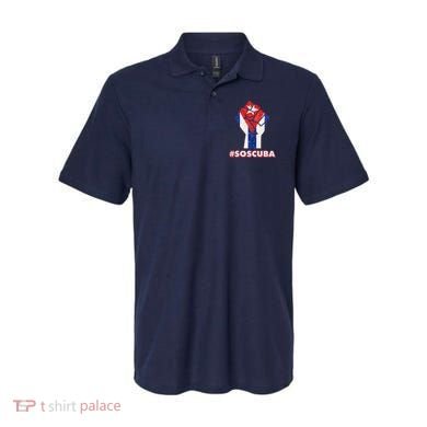 SOS Cuba Protest Fist Flag #SOSCUBA Polo