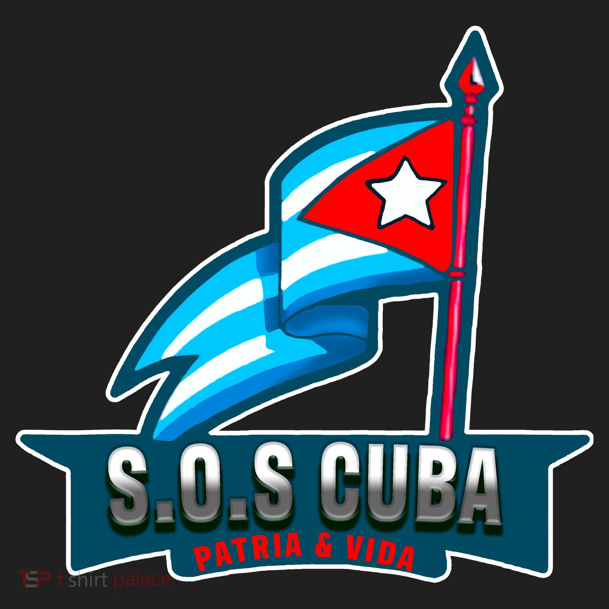 SOS Cuba Viva Cuba Libre Cubanos Bandera Cubana Women's Sweatshirt