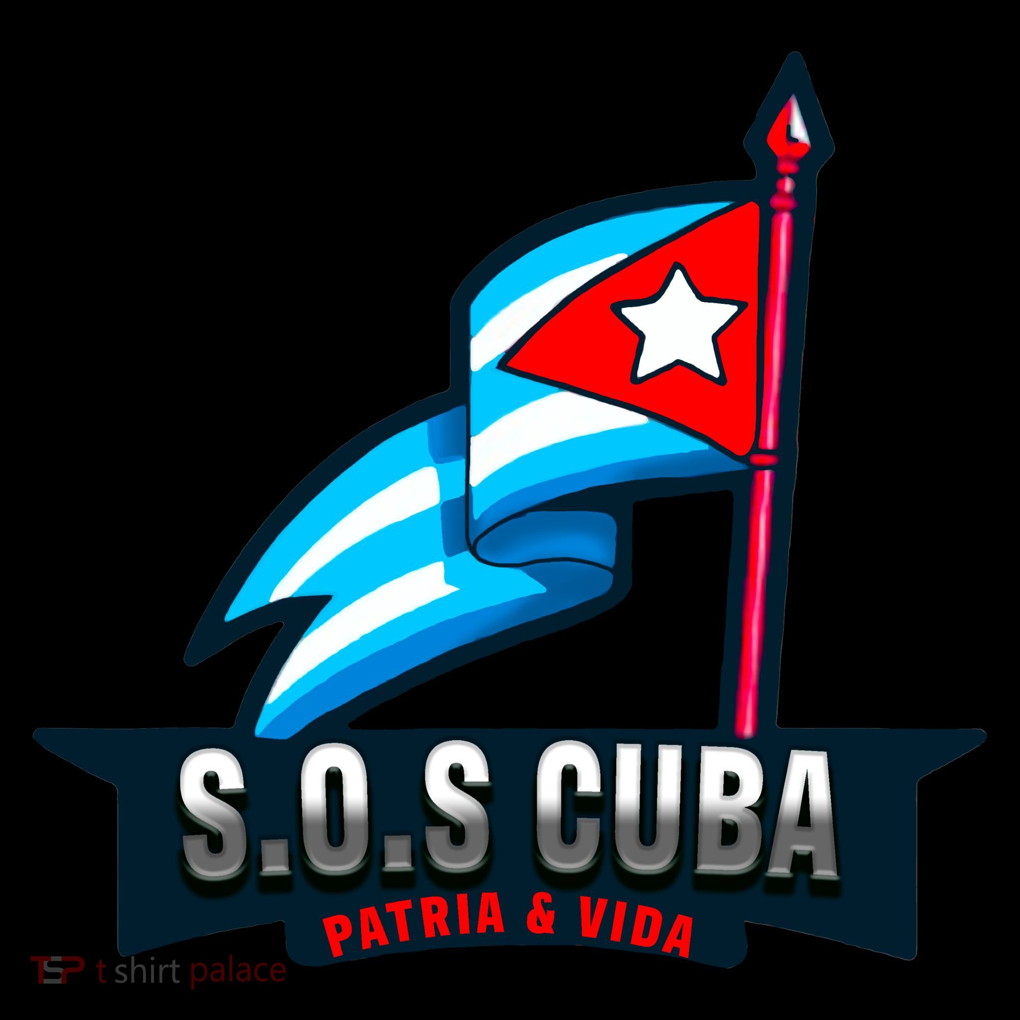SOS Cuba Viva Cuba Libre Cubanos Bandera Cubana Coffee Mug