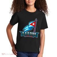 SOS Cuba Viva Cuba Libre Cubanos Bandera Cubana Kids T-Shirt thumb 2