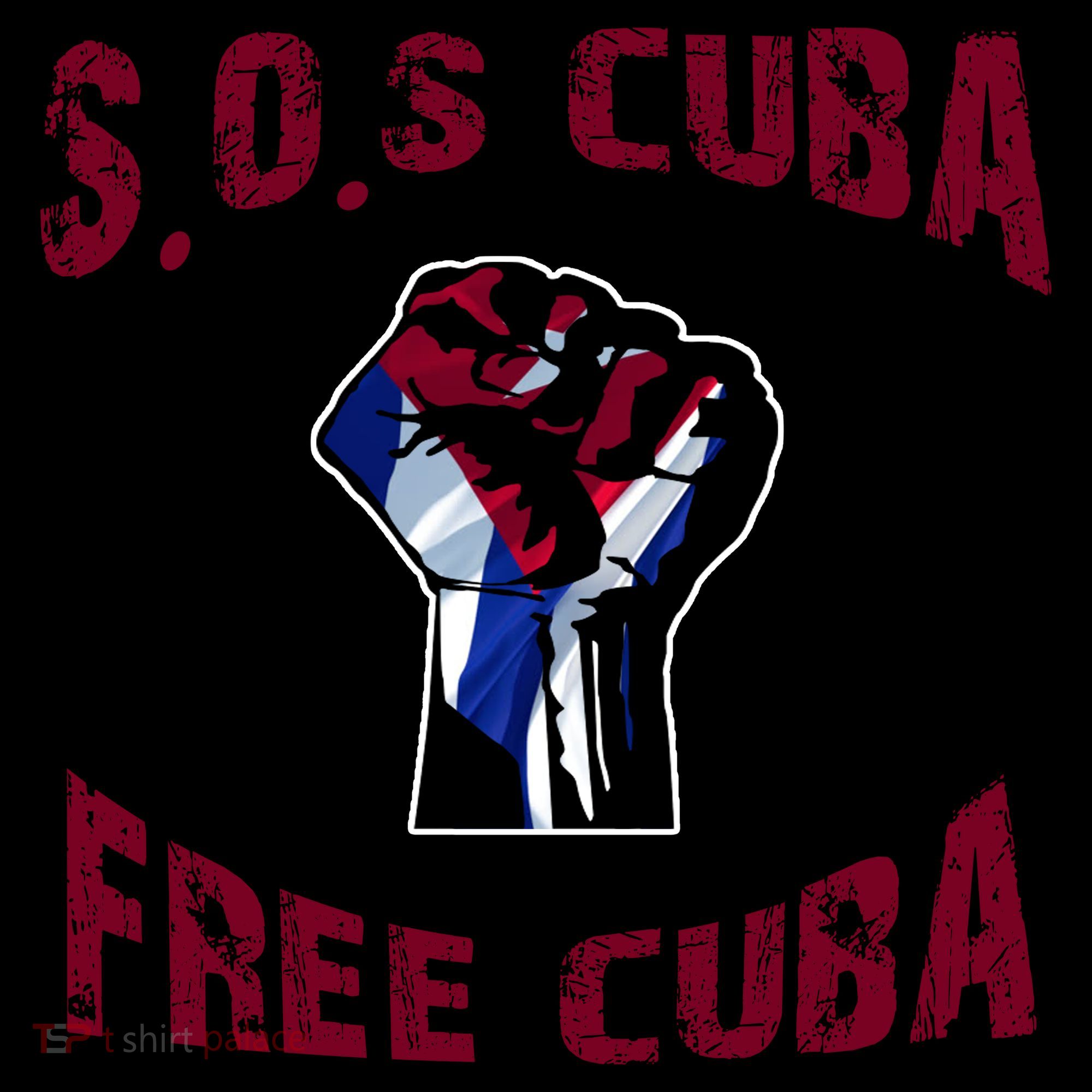 SOS Free Cuba Coffee Mug