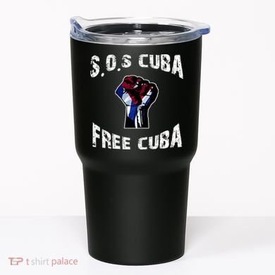 SOS Free Cuba Tumbler