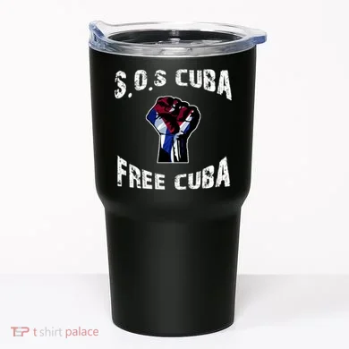 SOS Free Cuba Tumbler