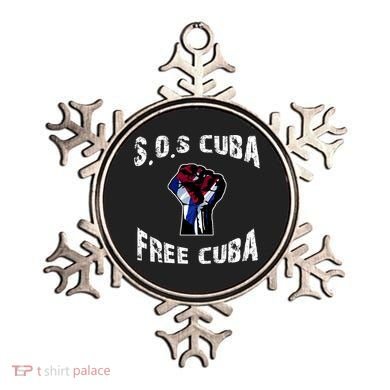 SOS Free Cuba Ornament