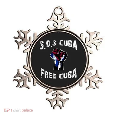 SOS Free Cuba Ornament