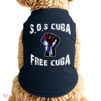 SOS Free Cuba Doggie Tank thumb 0