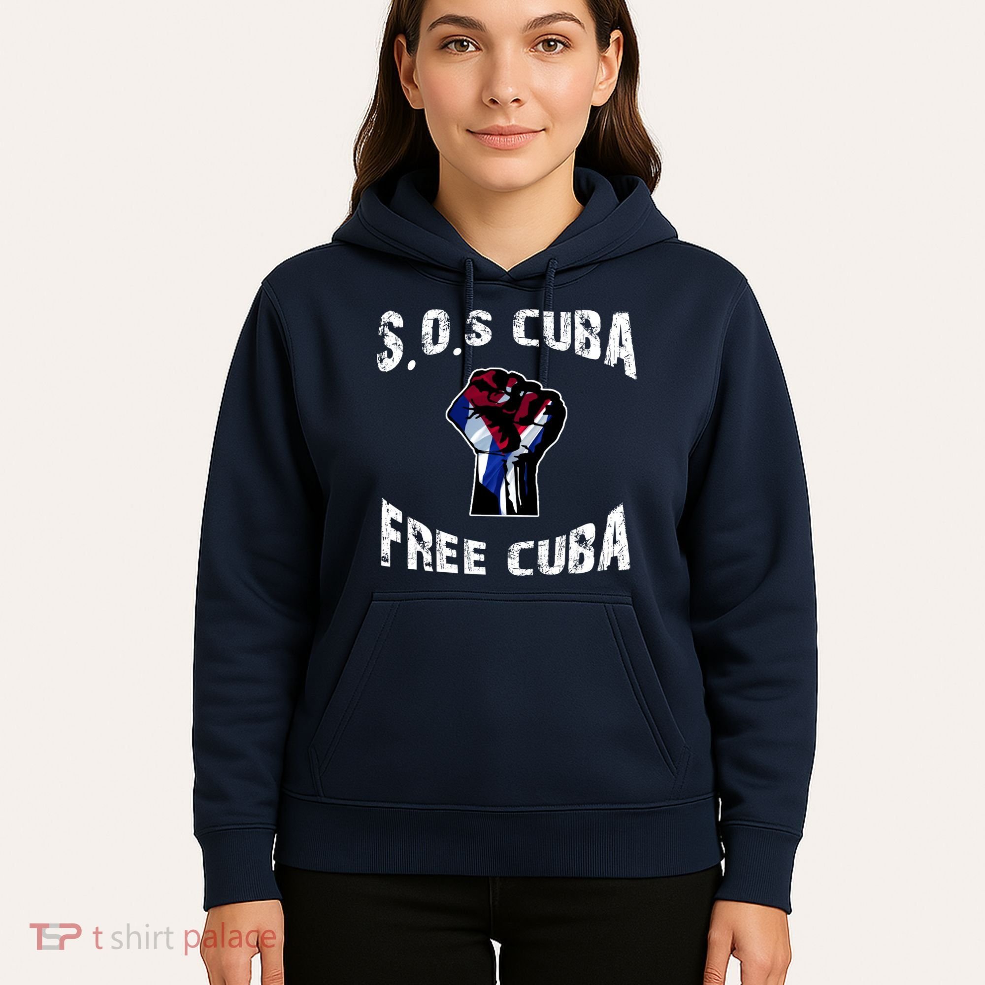 SOS Free Cuba Hoodie