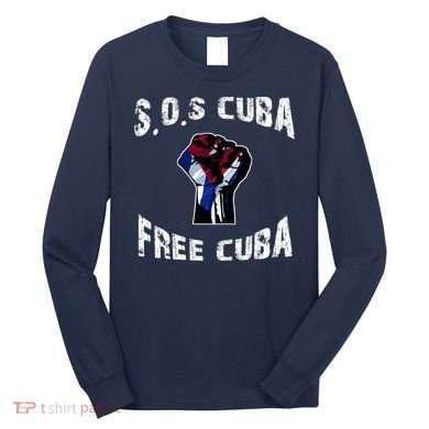 SOS Free Cuba Long Sleeve Shirt