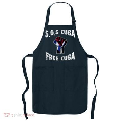SOS Free Cuba Apron