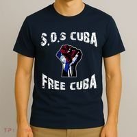 SOS Free Cuba T-Shirt thumb 3