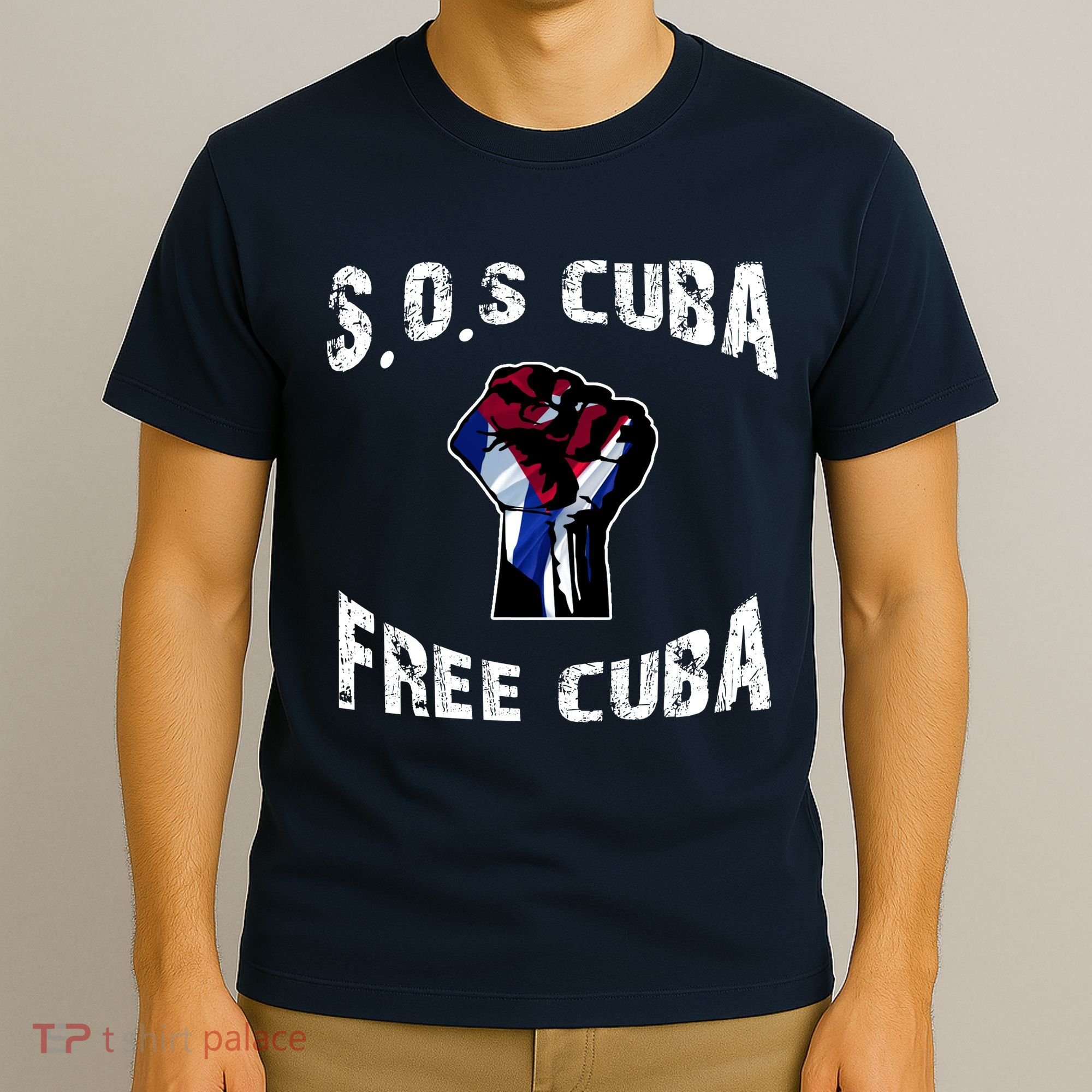 SOS Free Cuba T-Shirt