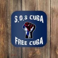 SOS Free Cuba Coaster thumb 0
