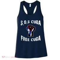 SOS Free Cuba Women's Tank Top thumb 0