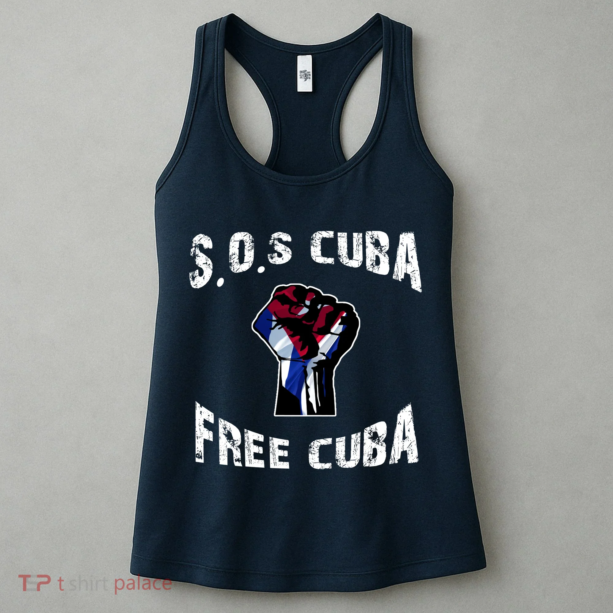 SOS Free Cuba Women's Tank Top