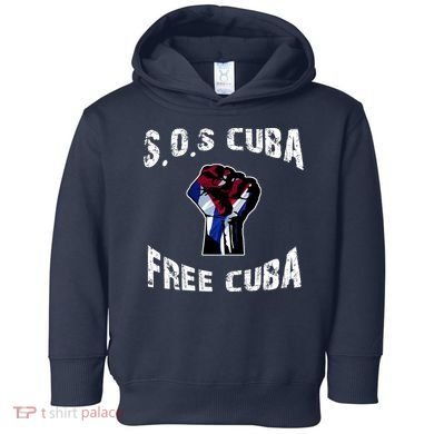 SOS Free Cuba Toddler Hoodie