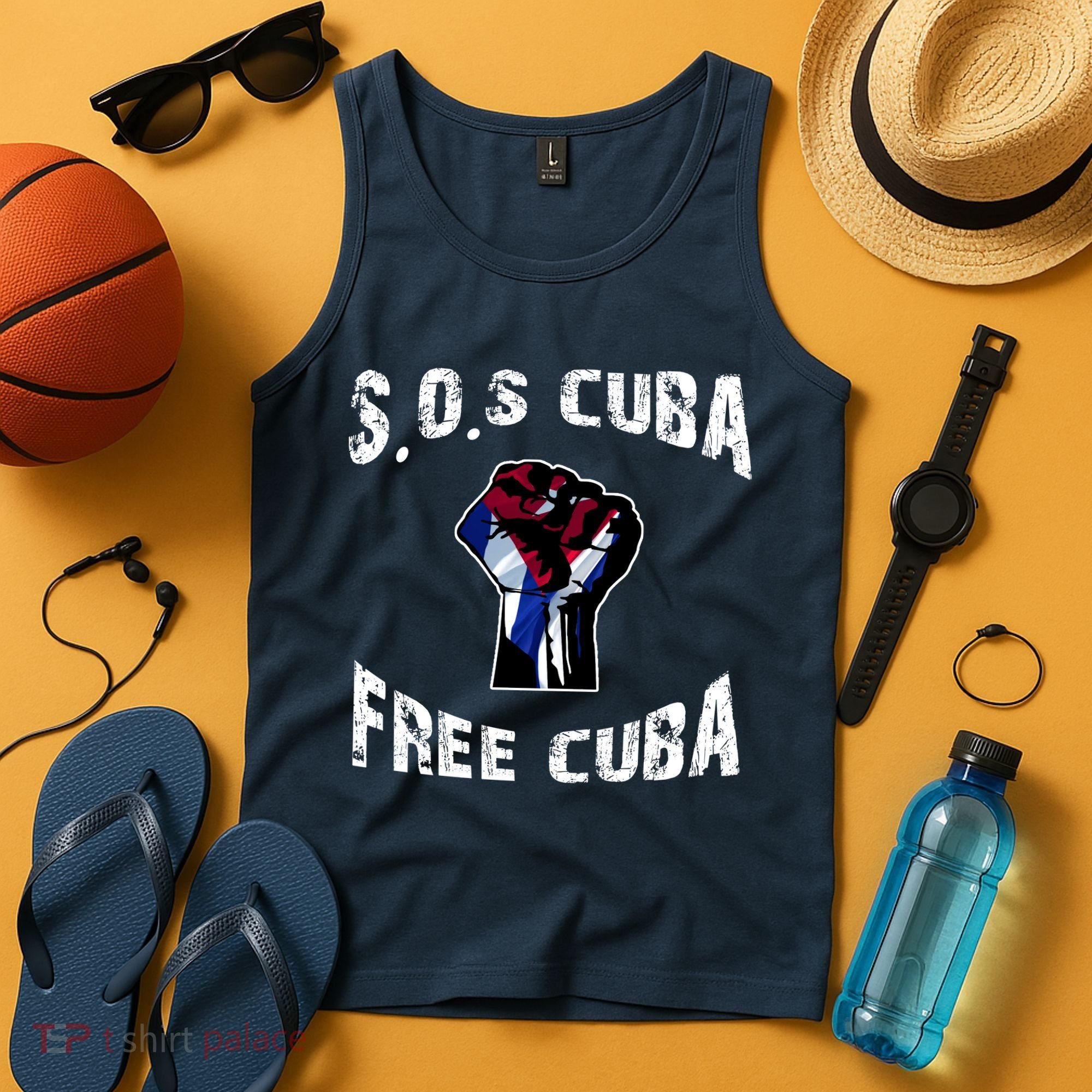 SOS Free Cuba Tank Top