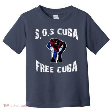 SOS Free Cuba Toddler T-Shirt