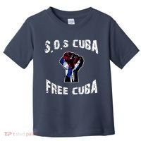 SOS Free Cuba Toddler T-Shirt thumb 0