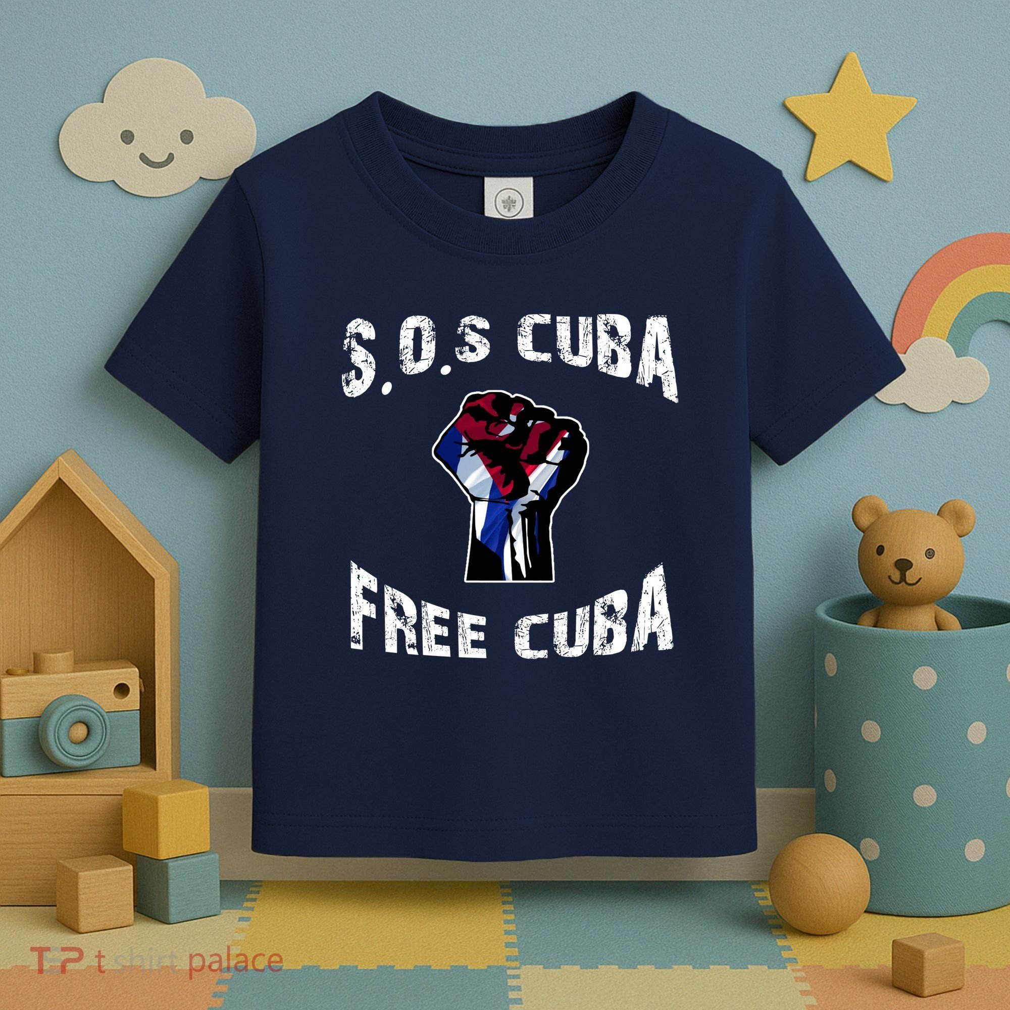 SOS Free Cuba Toddler T-Shirt