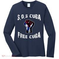 SOS Free Cuba Women's Long Sleeve Shirt thumb 0
