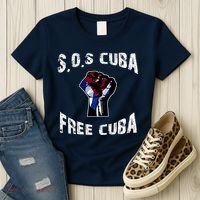 SOS Free Cuba Women's T-Shirt thumb 3