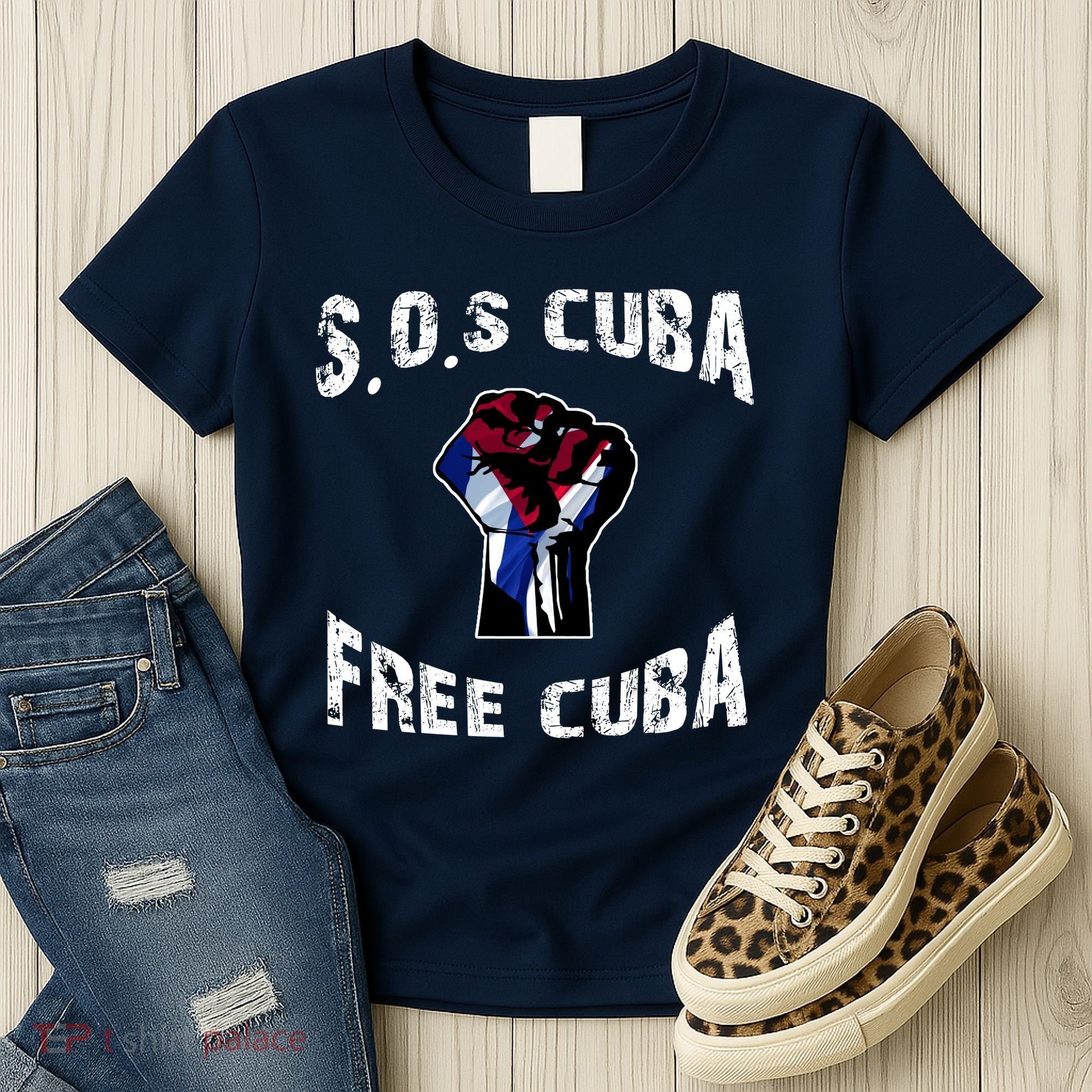 SOS Free Cuba Women's T-Shirt