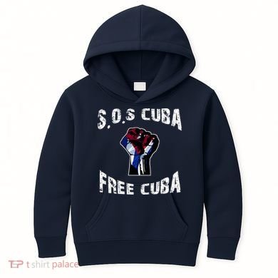 SOS Free Cuba Kids Hoodie