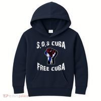 SOS Free Cuba Kids Hoodie thumb 0