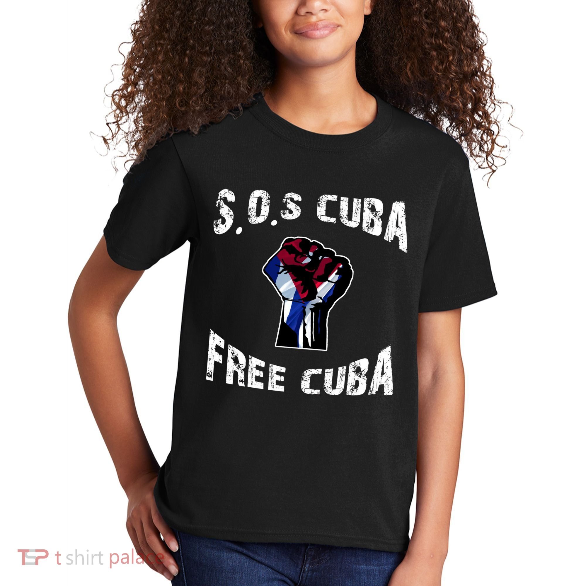 SOS Free Cuba Kids T-Shirt