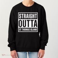 Straight Outta St Thomas Usvi Holiday Matching Gift Women's Sweatshirt thumb 0