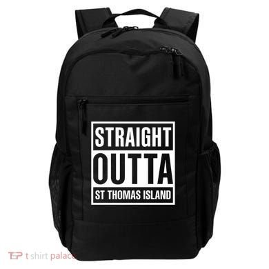 Straight Outta St Thomas Usvi Holiday Matching Gift Backpack