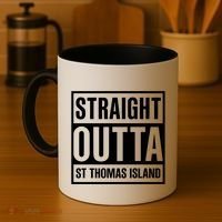 Straight Outta St Thomas Usvi Holiday Matching Gift Coffee Mug thumb 4
