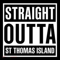 Straight Outta St Thomas Usvi Holiday Matching Gift Ornament thumb 1