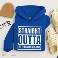 Straight Outta St Thomas Usvi Holiday Matching Gift Hoodie thumb 4