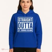 Straight Outta St Thomas Usvi Holiday Matching Gift Hoodie thumb 5