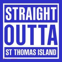 Straight Outta St Thomas Usvi Holiday Matching Gift Long Sleeve Shirt thumb 2