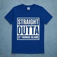 Straight Outta St Thomas Usvi Holiday Matching Gift T-Shirt thumb 5