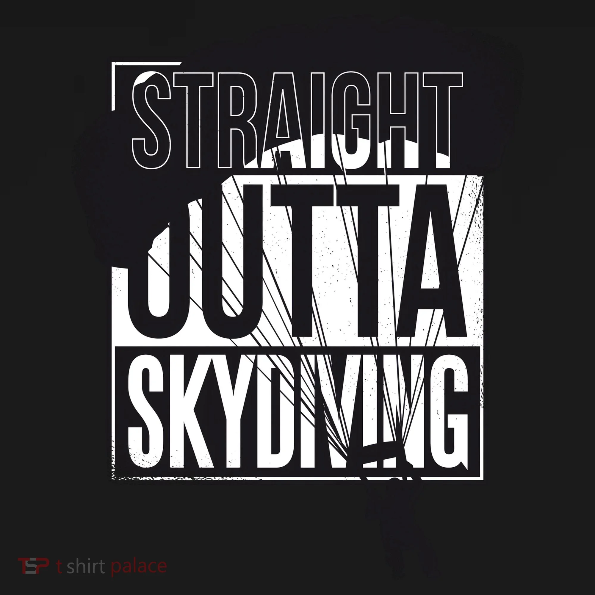 Straight Outta Skydiving Doggie Tank