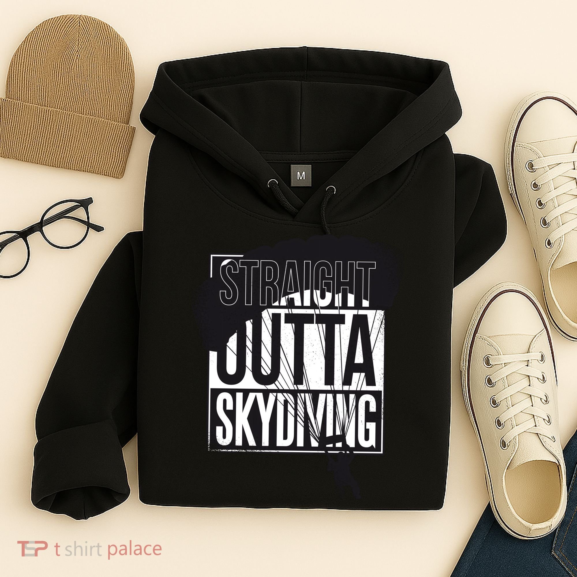 Straight Outta Skydiving Hoodie