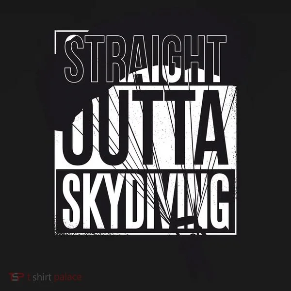 Straight Outta Skydiving Bucket Hat