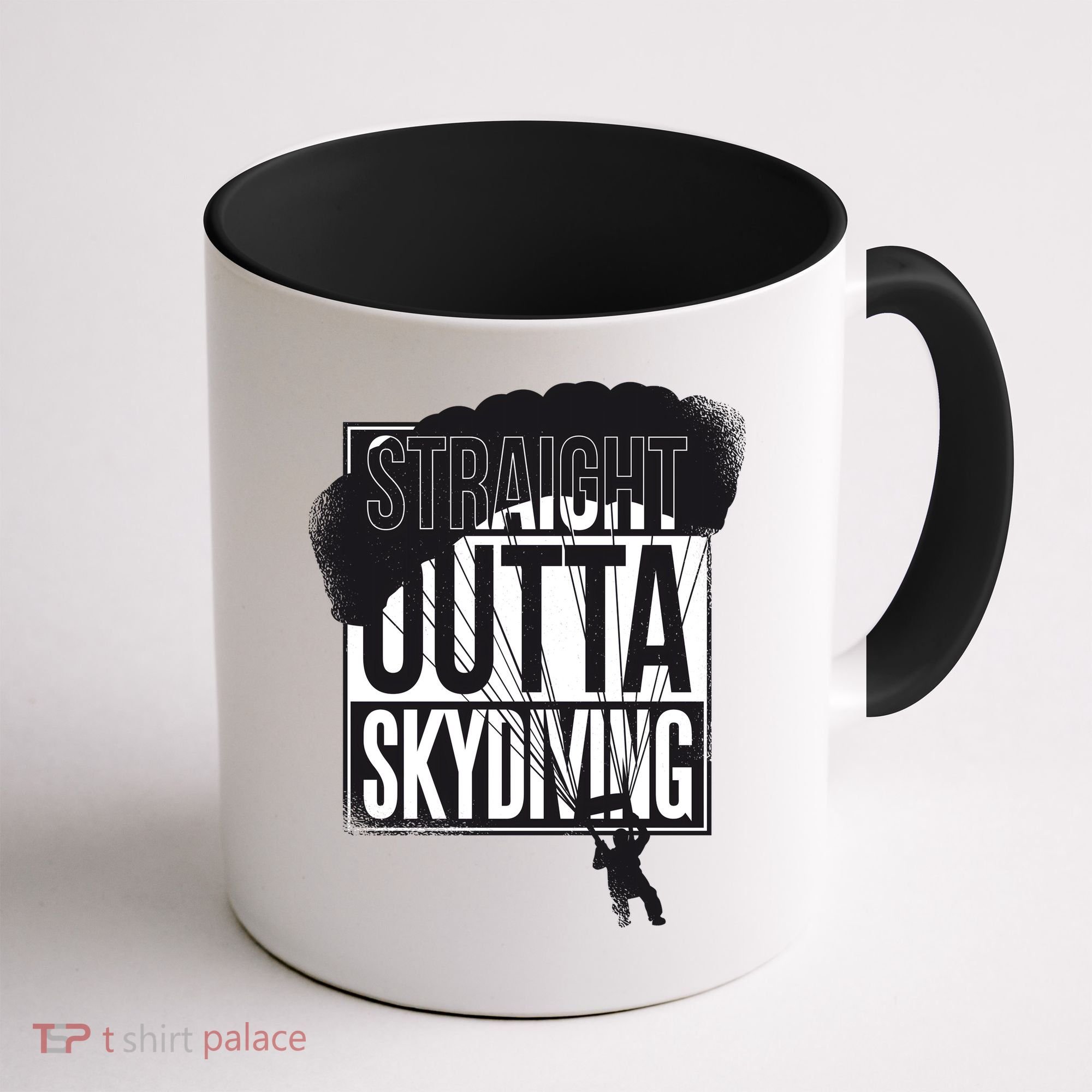 Straight Outta Skydiving Coffee Mug