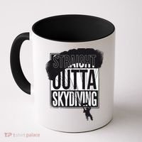 Straight Outta Skydiving Coffee Mug thumb 0