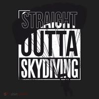 Straight Outta Skydiving Beanie thumb 2