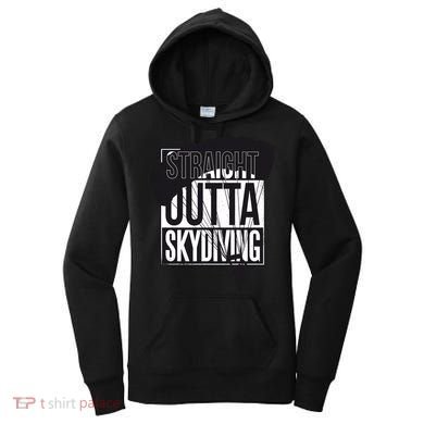 Straight Outta Skydiving Women's Hoodie