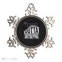 Straight Outta Skydiving Ornament thumb 0