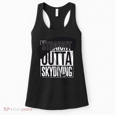 Straight Outta Skydiving Women's Tank Top