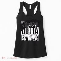Straight Outta Skydiving Women's Tank Top thumb 0